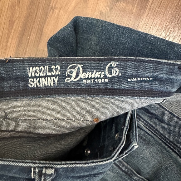 Denim Co. Deep blue, stretch and ripped skinny jeans - Picture 6 of 7